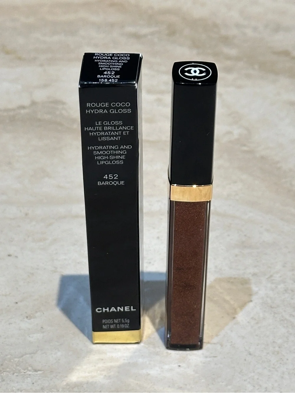 CHANEL Rouge Coco Hydra Gloss Lipgloss - 452 BAROQUE